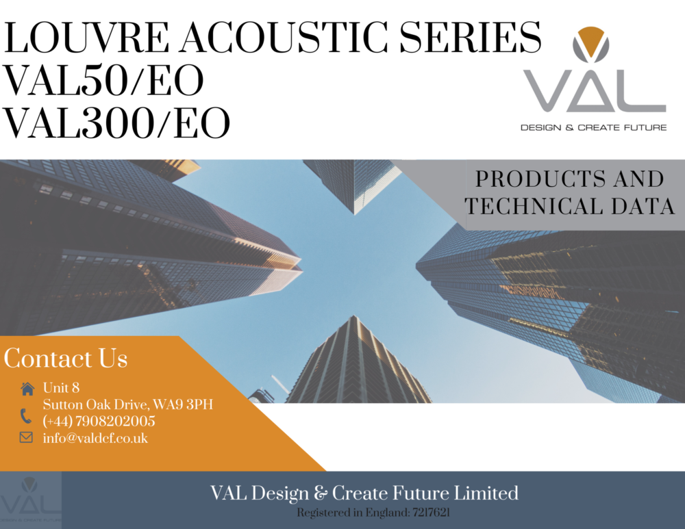 LOUVERS ACOUSTIC SERIES